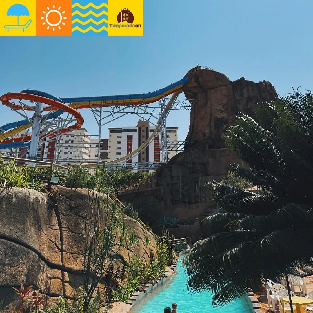 Piazza Com Acesso Ao Acqua Park - Temporadacn L Aparthotel Caldas Novas
