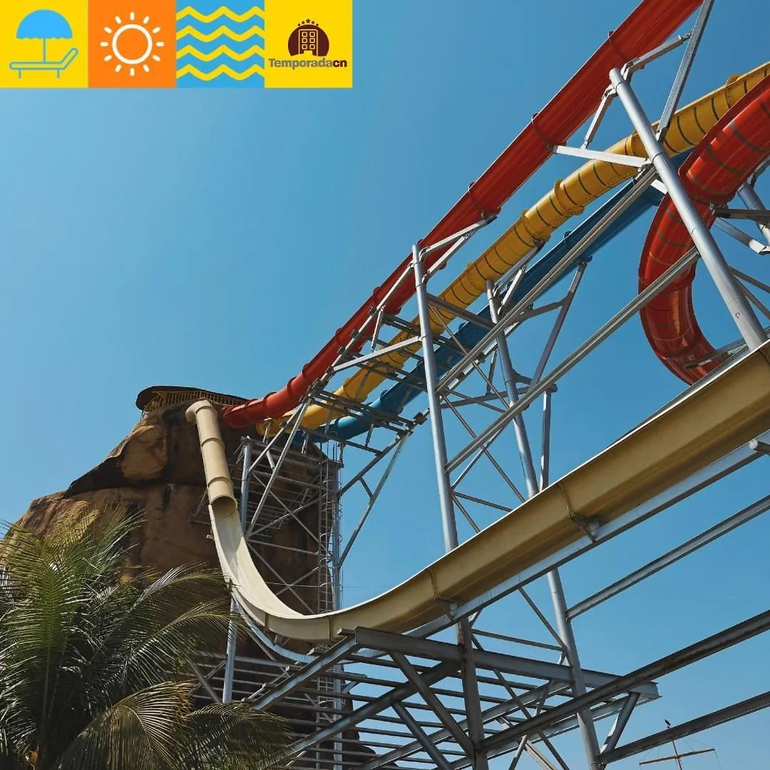 Piazza Com Acesso Ao Acqua Park - Temporadacn L Aparthotel Caldas Novas